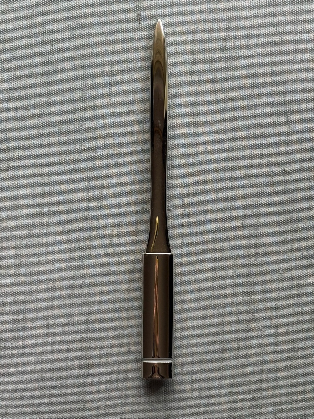 Chrome Letter Opener | Executive Desk Accessory